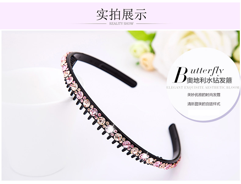 Accessoire coiffure en Diamant Crystal - Ref 1199478 Image 19