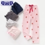 Mùa đông phụ nữ flannel kích thước lớn dày pyjama quần lông cừu san hô cộng với phụ nữ nhung mặc quần nhà quần jean nữ đẹp