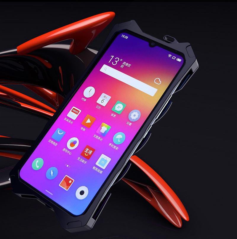 SIMON New THOR II Aviation Aluminum Alloy Shockproof Armor Metal Case Cover for Meizu Note 9