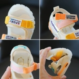 Детские сандалии, детская нескользящая летняя обувь для раннего возраста, мягкая подошва, 1-2 лет