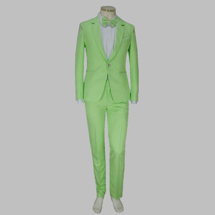 Nam Performance Suit Set dành cho người lớn hiện đại Vũ Plaza Grand Điệp khúc Suit Suit Đêm Lythial Màu Singer