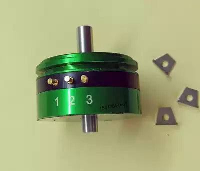 CPP35B PRECISION CONDUCTIVE PLASTIC POTENTIOMETER DUAL AXIS 1K2K5K10K ANGLE SENSOR GREEN SENSOR SHAFT DIAMETER 6MM