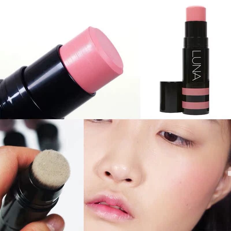 Siêu mẫu trang điểm má hồng Hàn Quốc LUNA Luna - Blush / Cochineal bảng má hồng