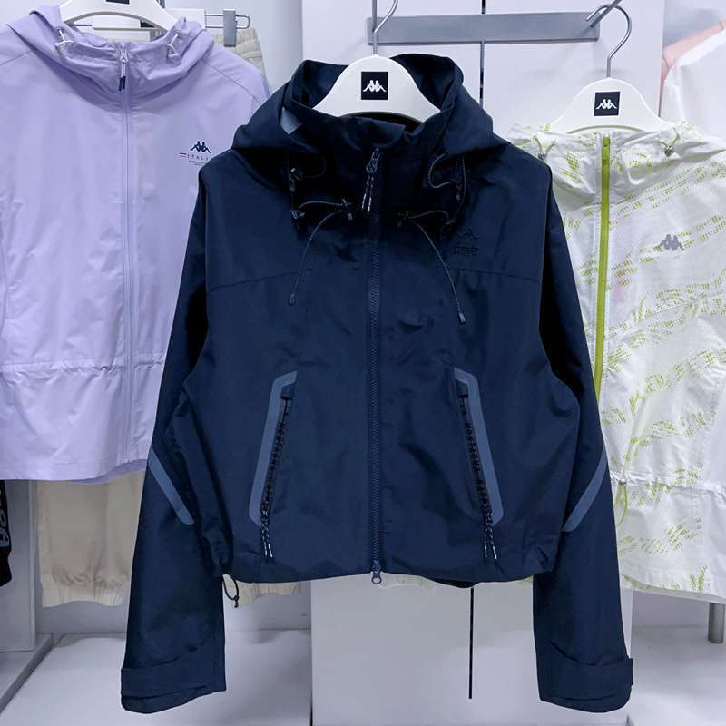 Kappa Women's Jacket Hooded Coat Back-To-Back Casual Sports Top Kpdhcfc04