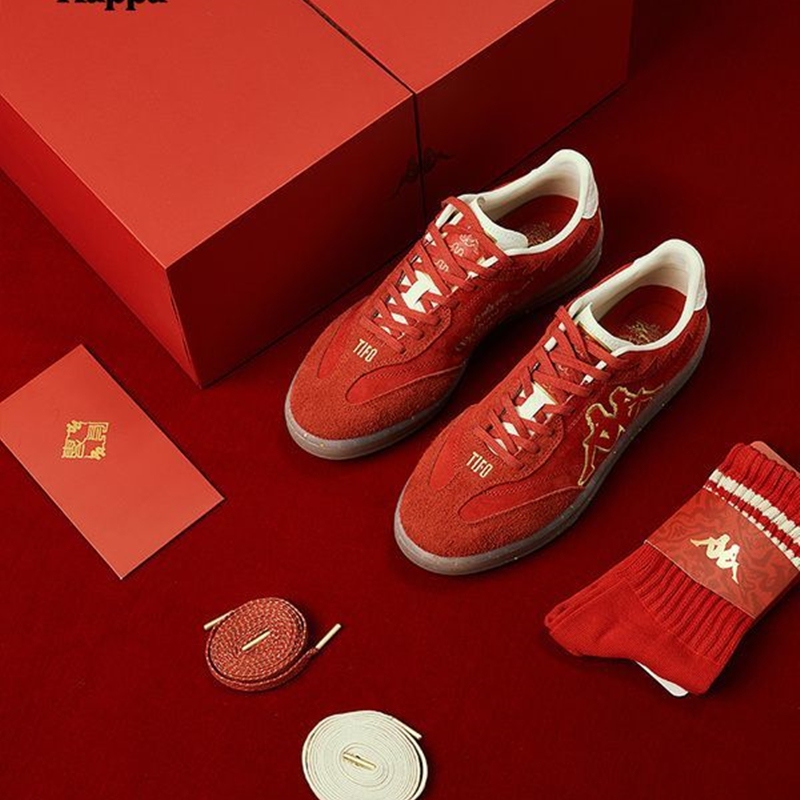 Kappa Year of the Dragon New Year Sneakers for Men and Women Casual Tifo Sports Shoes Moral Training Shoes K0Ew5Cc70P