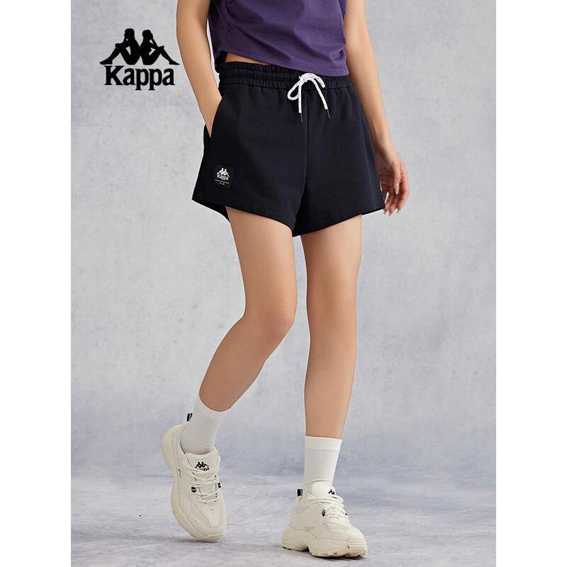 Kappa New Running Shorts for Women, Three-Quarter Length Casual Sports Pants, Trendy K0E62Dy72