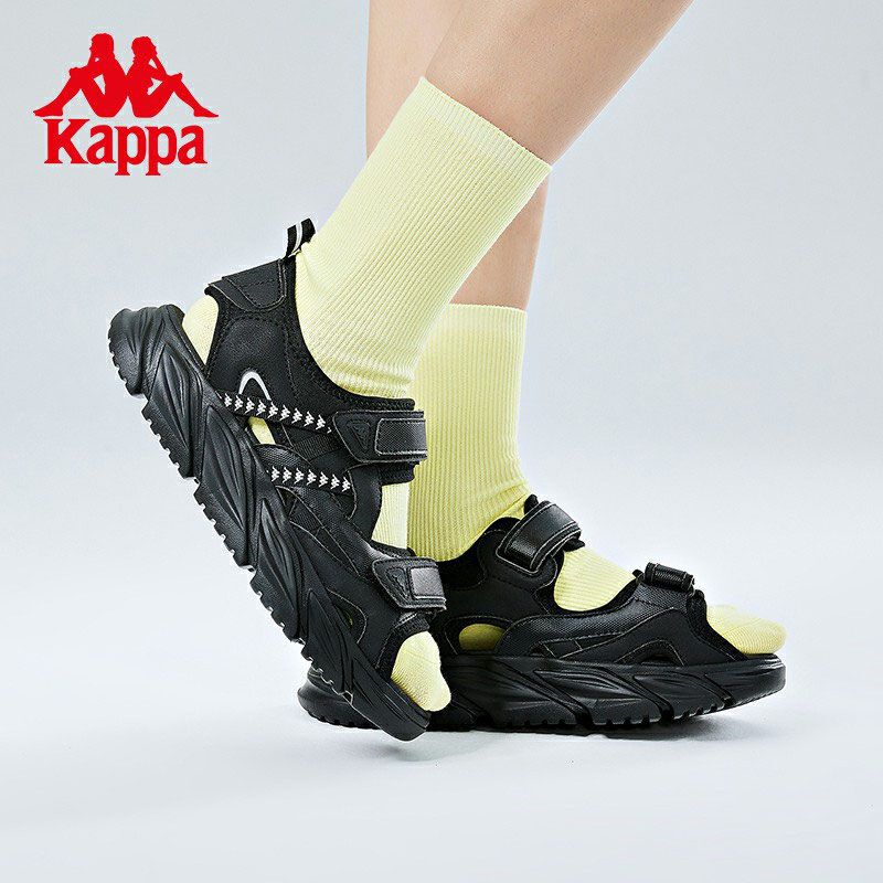 Kappa Kappa Logo Sandals Women's Outdoor Beach Shoes Velcro Slippers soft sole Sandals K0D45Ll02D Kappa Kappa Logo Sandals Women's Outdoor Beach Shoes Velcro Slippers soft sole Sandals K0D45Ll02D