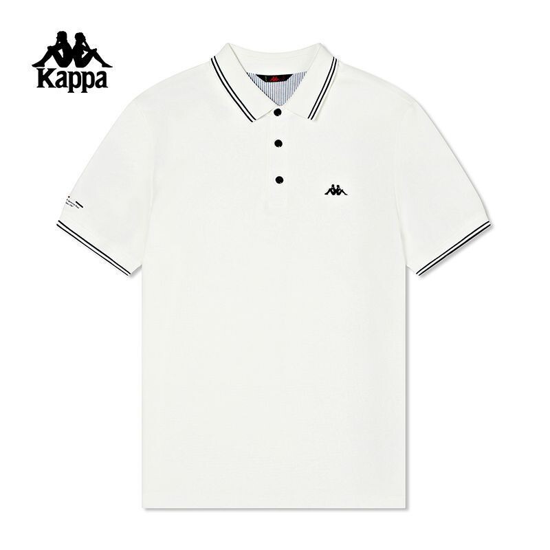 Kappa New Short-Sleeved Polo Shirt for Men, Summer Sports and Leisure Short-Sleeved T-Shirt K0E32Pd01 Kappa New Short-Sleeved Polo Shirt for Men, Summer Sports and Leisure Short-Sleeved T-Shirt K0E32Pd01