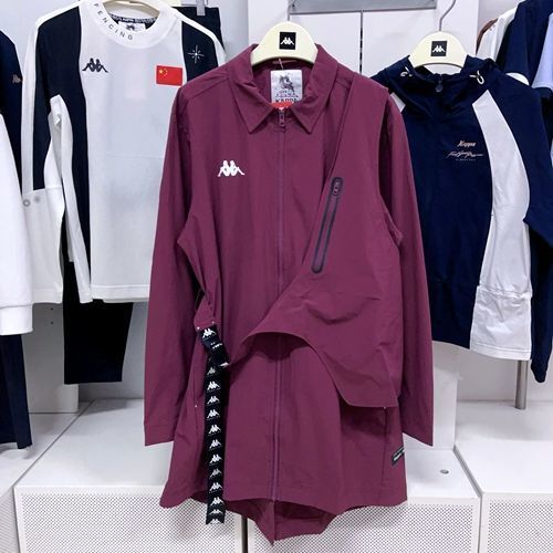 Kappa New Jacket Back-To-Back Sports Casual Coat Retro Lapel Top Ksccdff01F