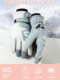 Winter Gloves for Men and Women, Non-Slip, Fleece-Lined, Thickened, for Outdoor Sports, Skiing, Touch Screen, Waterproof, Cute, Windproof, and Cold-Resistant