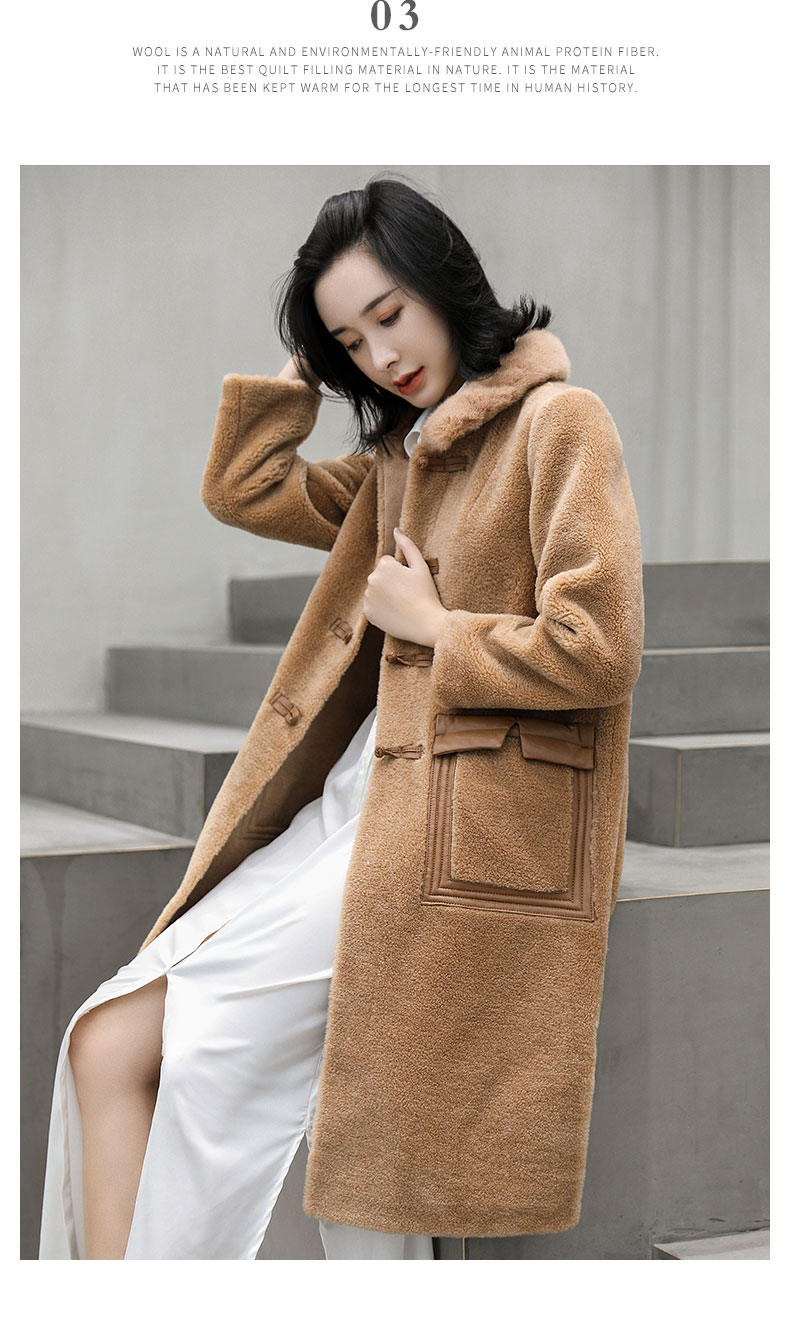 Manteau de fourrure femme - Ref 3172649 Image 19