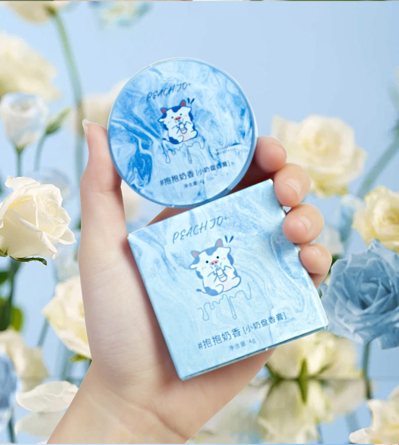   食颜派 圆盘香膏快乐茶茶 【固体香膏 持久留香】