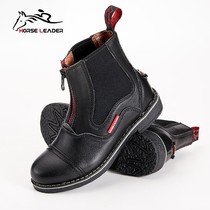 Equestrian Shoes Autumn Winter Wear Resistant Children Riding Horse Leather Anti-slip Breakthrough Boots Men and Women Equestrian Equipment