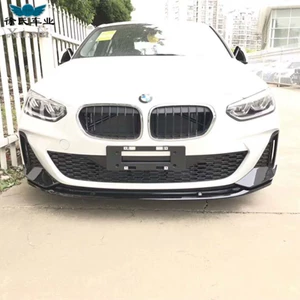 19 BMW 1 серии 118i Спортивный пакет MP передний угловой комплект из трех частей BMW 120i с передней лопаткой и передней кромкой