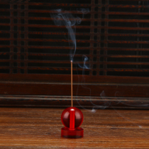 Creative glass crystal line incense parklet incense insert incense base aromatherapy incense burner incense holder incense holder