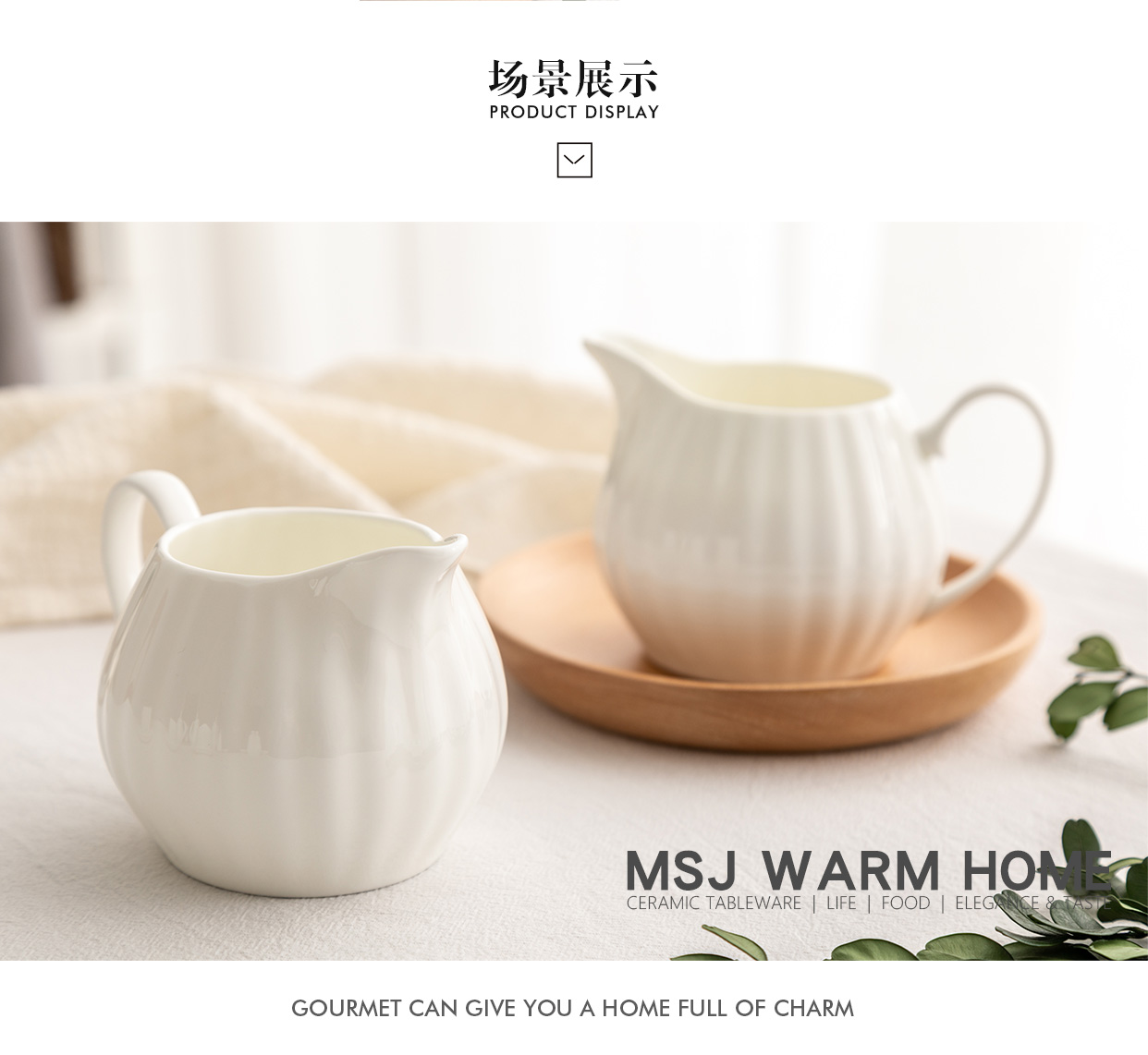 Gốm Tip Cup Cà phê Sữa Cup Sữa nhỏ Trà sữa Jug Sữa Ren Hoa Xương Trung Quốc Tiếng Anh Nổi cà phê Ware phin pha cà phê inox
