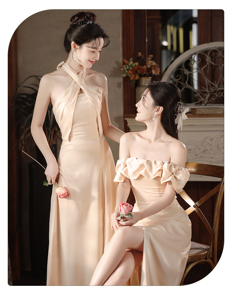 Летнее платье подружки невесты, юбка, французский стиль, изысканный стиль, размер Qiaojuesl/Ying Qiao Jue Shi 