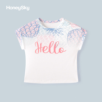 Hani Sky Baby short sleeve T-shirt thin summer clothes baby base shirt new foreign style top summer clothes