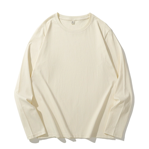 Демисезонный хлопковый белый приятный телу лонгслив, большой размер