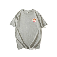 Little Lion Head (короткий рукав) светло -серый