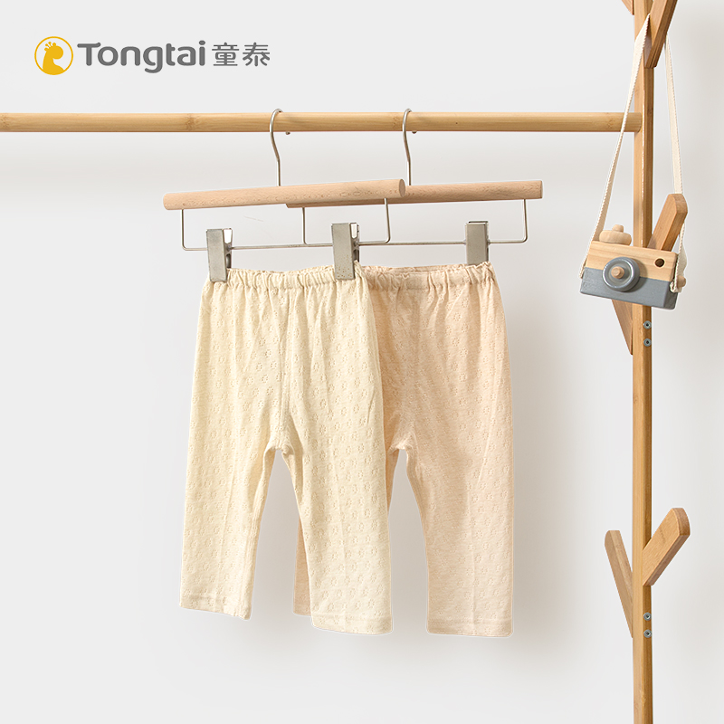 Baby pants in summer thin cotton 0 - 2 year old male and female pants with pants air conditioned pants