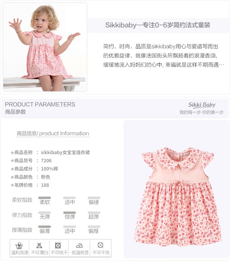 Robes pour fille SIKKI BABY - Ref 2045124 Image 7