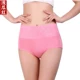 Quần lót, eo giữa, eo cao, bụng béo mm cỡ lớn cho mẹ trung niên quần so với cotton cotton modal mềm