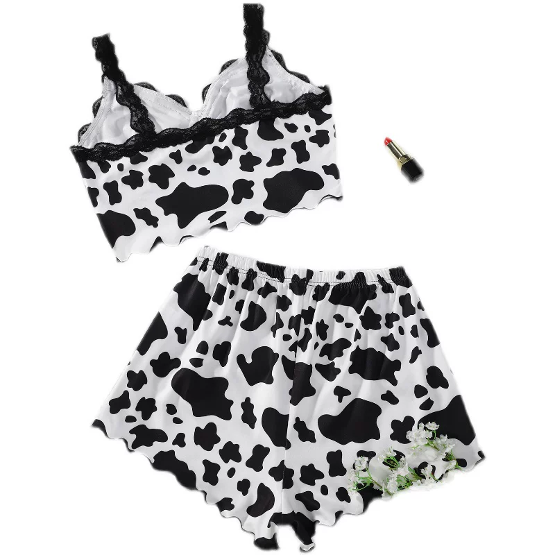 Женские шорты с подтяжками, набор для сна дома, пижама, WOMEN PAJAMA