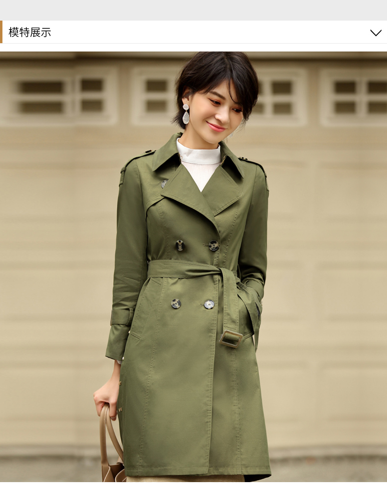 Trench pour femme AUJOURD HUI en Coton - Ref 3226782 Image 14