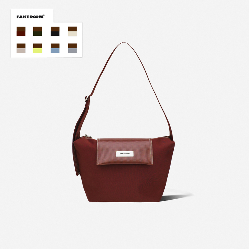 New Official Fakeroom Original Design Nylon Slouch Bag