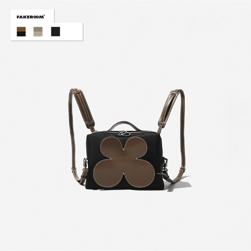 Fakeroom New Original Unisex Floral Backpack, Shoulder Bag, Crossbody Bag, Camera Bag for Girls and Boys