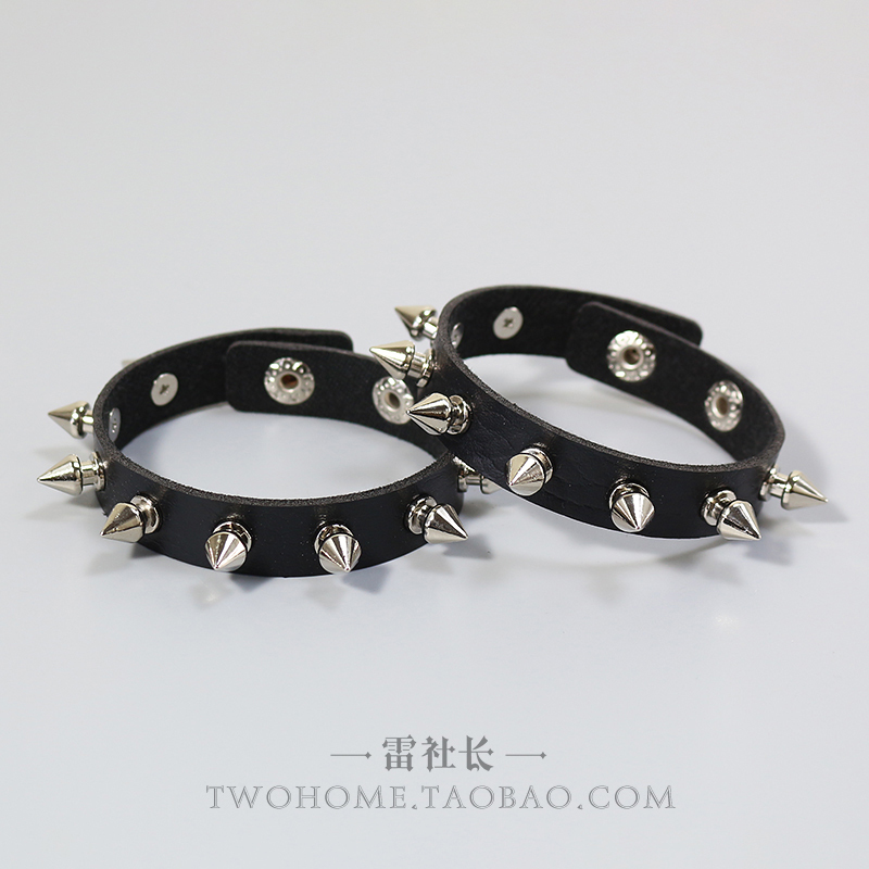 Subculture Dark Punk Style Studded Bracelet Fashion Pu Leather Bracelet Rock Gothic Trendy Wristband Bracelet Subculture Dark Punk Style Studded Bracelet Fashion Pu Leather Bracelet Rock Gothic Trendy Wristband Bracelet