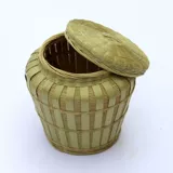 Бамбуковые корзины ручной работы с бамбуковыми корзинами коробка для хранения chari baske bamboo baske свадебная закуска баскетбольная корзина фруктов