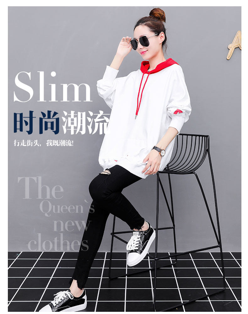 Sweatshirt femme - Ref 3214979 Image 7