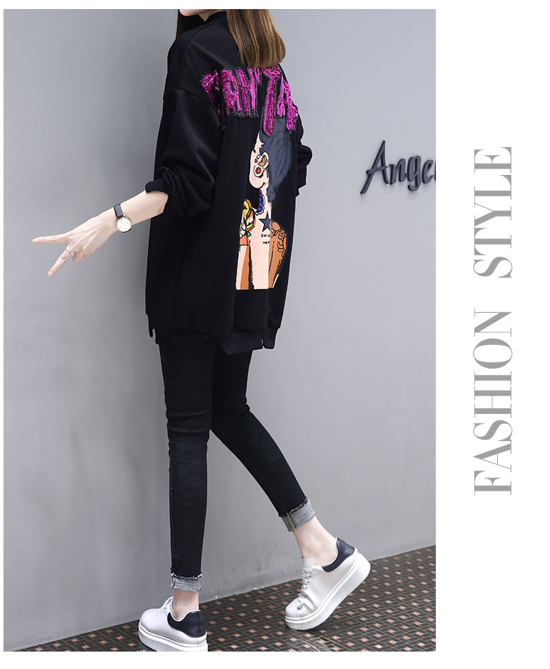 Sweatshirt femme en Coton - Ref 3217050 Image 25