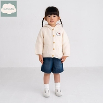 Japanese single*Sanrio co-branded cardigan knitted cape baby cape cardigan hooded cardigan coat futa autumn