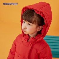 Зимний пуховик, бархатная детская куртка, детская одежда, в западном стиле, утиный пух
