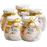 Магазин SASA Fruit Assorted Sugar 150 г банки с твердыми конфетными сетями красные творческие дети отдыха
