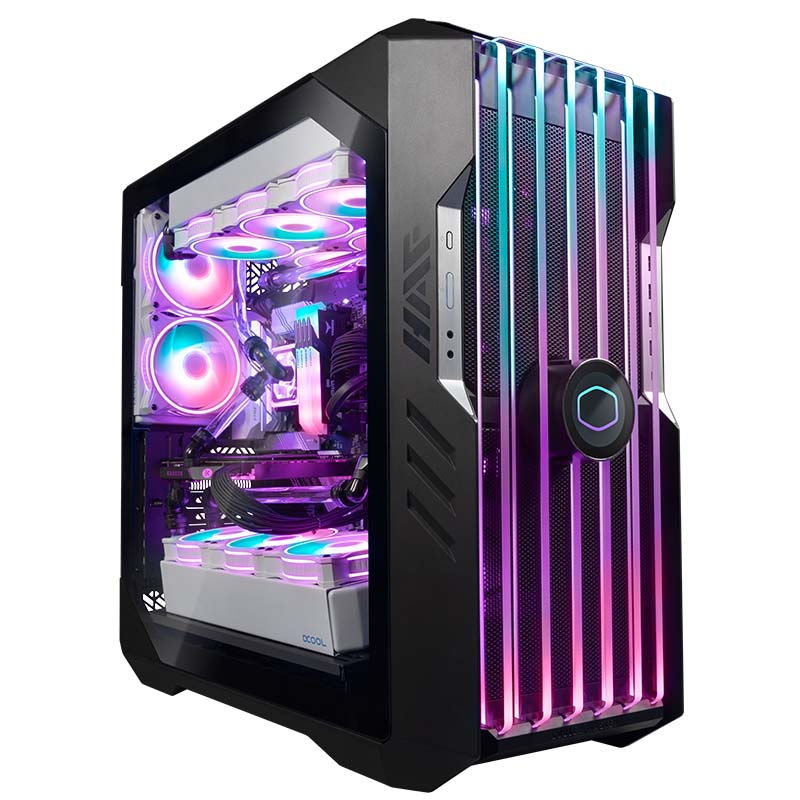 Cooler Extreme HAF700 EVO computer full tower main case large side transparent modular E-ATX main case ARGB light bar