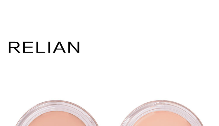 RELIAN 惹 水漾 Touch Foundation Cream 12 gam Che Khuyết Điểm Kiểm Soát Dầu Trang Điểm Dưỡng Ẩm Chính Hãng