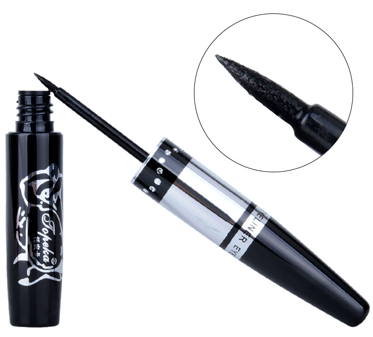 Authentic Topeka Flow Gold Charm Eyeliner 4.5g Đầu cứng / Đầu mềm dài Không thấm nước Không tẩy trang - Bút kẻ mắt