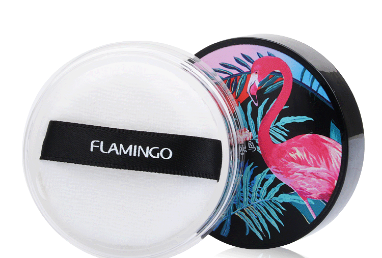 Phấn phủ dạng bột mịn mịn của Flamingo Kem dưỡng da kéo dài nhẹ nhàng và trong suốt - Quyền lực phấn phủ clio