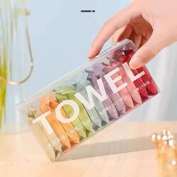 Disposable Compressed Towel, Portable Travel Pack, Absorbent Towel, Small Package, Unisex, Upgraded and Thickened