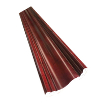 Top corner line factory direct sales plastic steel black gold edge shed line PVC bamboo fiber ceiling decorative line small shade line