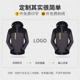 Демисезонная съемная утепленная ветрозащитная водонепроницаемая куртка для работы, делается под заказ, «три в одном»