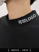 Hairdressers work clothes long-sleeved sweatshirt custom T-shirt beauty haircut hair perm dyeing styling hairstylist autumn and winter men
