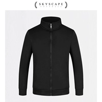 Черная флисовая толстовка