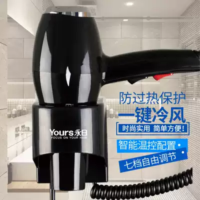 Yongday 6610 Hotel dedicated hair dryer high power home bathroom hot and cold air wall-mounted hair dryer