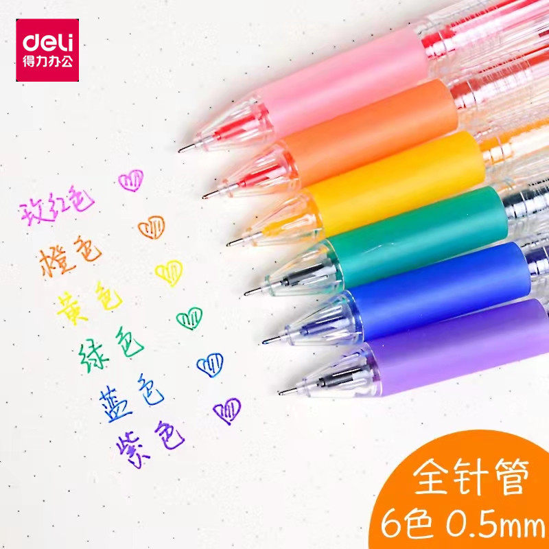 Able Colored Middle Sex Pen Student Writing Focus Classification Record Special Candy Color Mark Pen Graffiti Color Pen