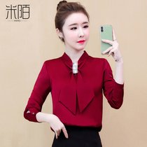 Spring style Fashion Ocean Gas Bottoms Shirts Women Dress Spring Dress 2022 New long sleeve blouses In fashion Eurostock Shirt